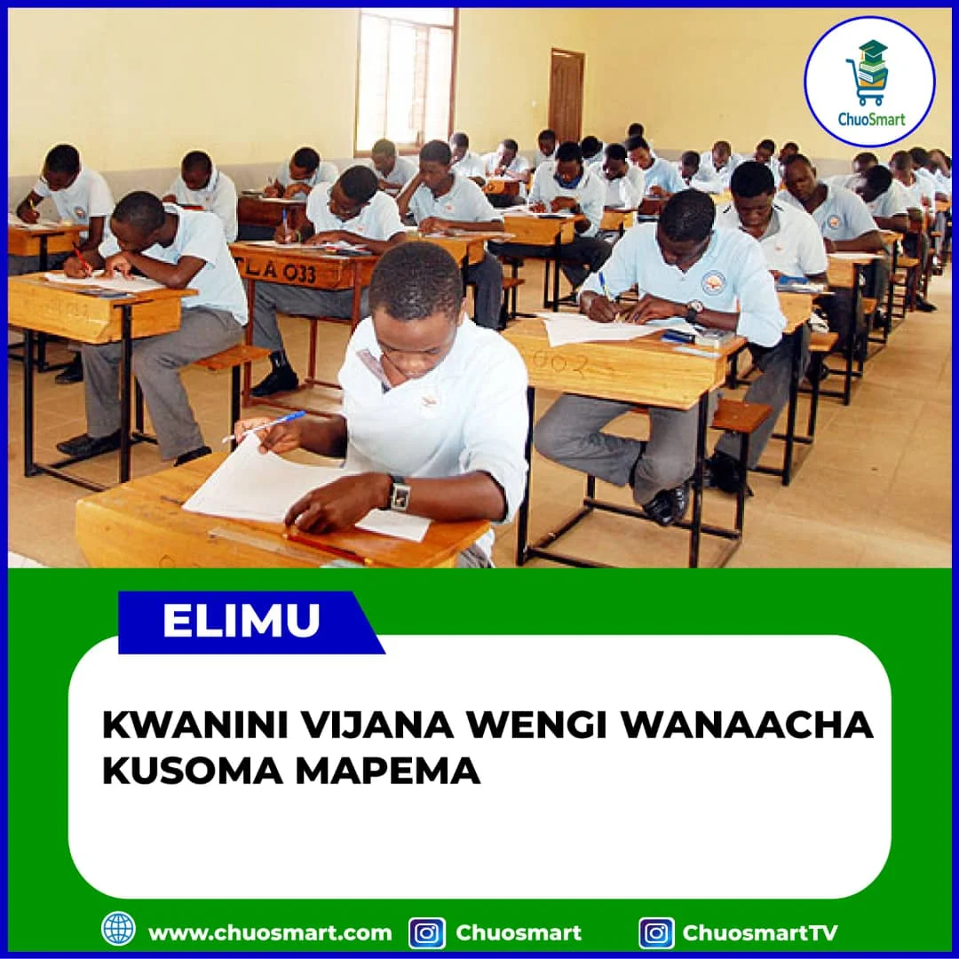 Kwanini Vijana Wengi Wanaacha Kusoma Mapema (Why Many Youth Drop Out of School Early)