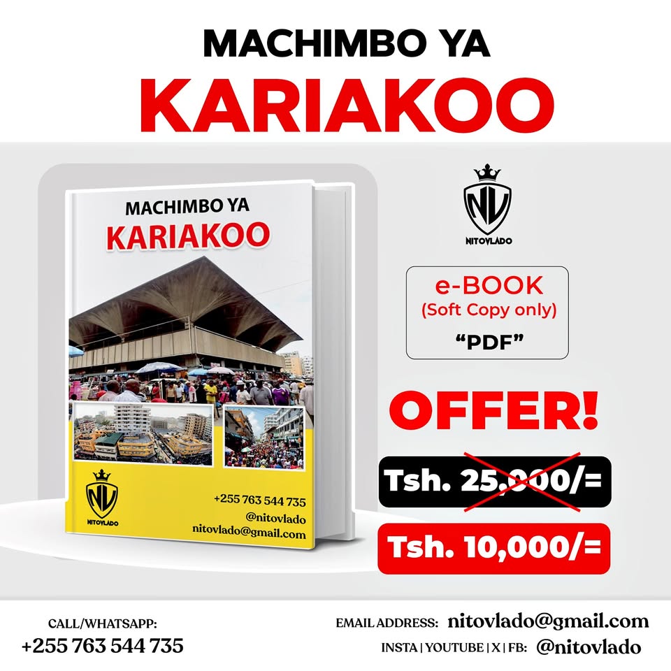 MACHIMBO YA KARIAKOO - KITABU PDF